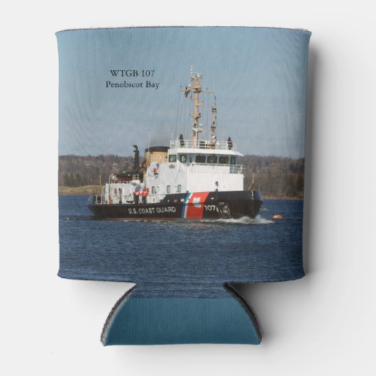 WTGB 107 Penobscot Bay kann kühler werden Dosenkühler (Vorderseite)