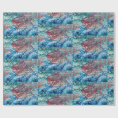 WTH Shark! Geschenkpapier (Flach)