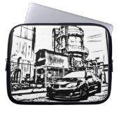 WTI WRX "die Straßen " Laptopschutzhülle (Vorderseite)