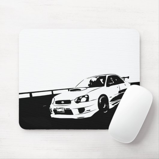 WTI WRX Impreza "Position " Mousepad (Mit Mouse)