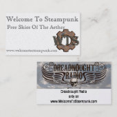 WTS/Dreadnaught Visitenkarte (Vorne/Hinten)
