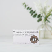 WTS/Dreadnaught Visitenkarte (Stehend Vorderseite)