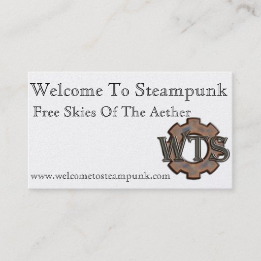 WTS/Dreadnaught Visitenkarte (Vorderseite)