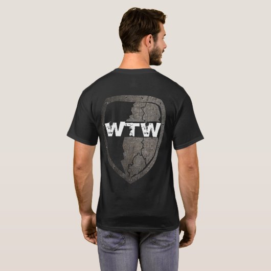 WTW Shield - es lohnt sich zu tragen T-Shirt (Schwarz voll)