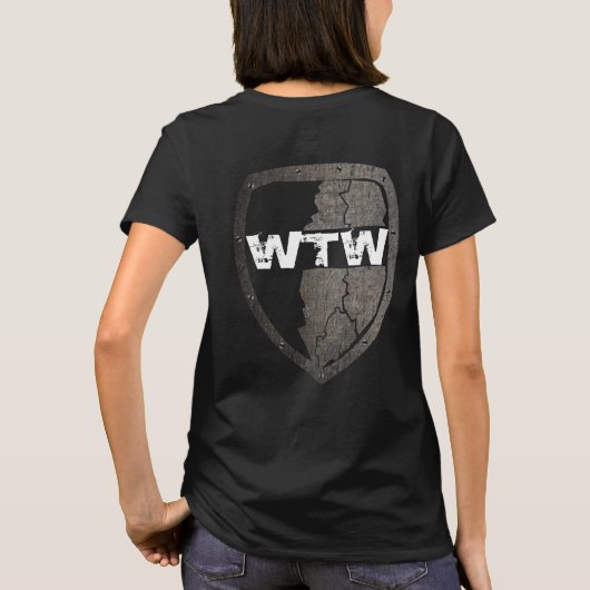 WTW Shield - es lohnt sich zu tragen T-Shirt (Rückseite)
