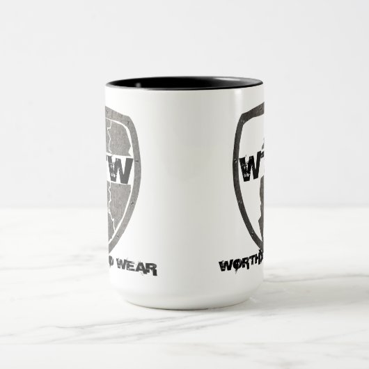 WTW Shield - es lohnt sich zu tragen Tasse (Zentrum)