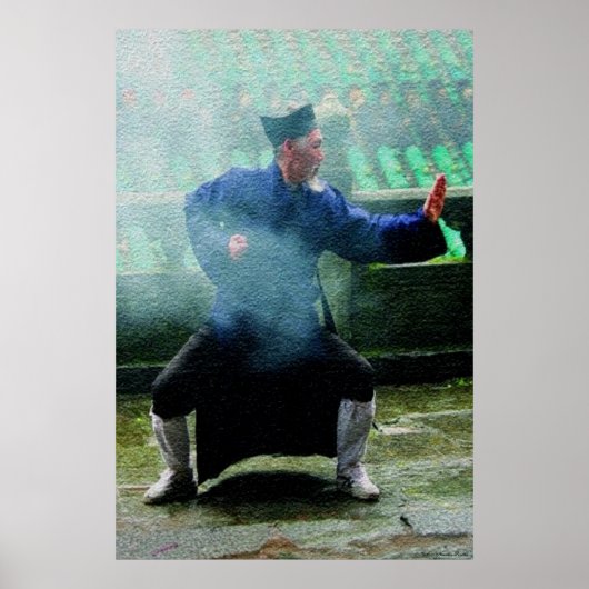 Wu Dang T'ai Ji Print Poster (Vorne)