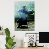 Wu Dang T'ai Ji Print Poster (Heimbüro)