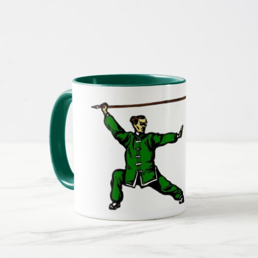 Wu Shu Tasse (Vorderseite Links)