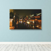 Wu Town in China Leinwanddruck (Insitu (Holzboden))