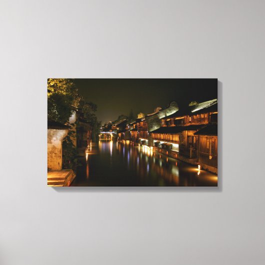 Wu Town in China Leinwanddruck (Vorderseite)