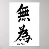 Wu Wei Deixa Ser Poster (Vorne)