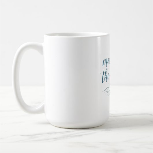 Wu-Wei-Fluss-Tasse 'Mit der Strömung gehen' Kaffeetasse (Links)