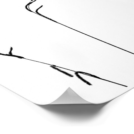 Wu Wei Poster (Ecke)