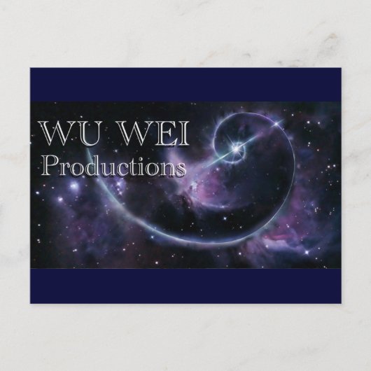 Wu Wei Productions Postkarte (Vorderseite)