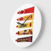 Wucht der Mauer Große Wanduhr (Winkel)