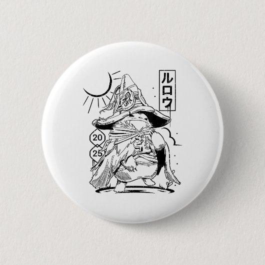 Wud Wud Monster Hunter Wilds Button (Vorderseite)