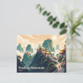 Wudang-Berg China Postkarte (Stehend Vorderseite)