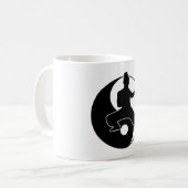 Wudang Wen Wu Ikonen-Tasse Kaffeetasse (Vorderseite Links)