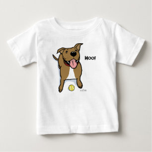 Wuff Hund Baby T-shirt