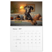Wuff, Hundekalender 2026 Kalender (Feb 2027)
