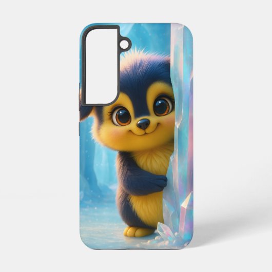 Wuffoo Molli Cute Kawaii Puppy Ice cave Samsung Galaxy Hülle (Rückseite)