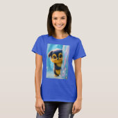 Wuffoo Molli Cute Kawaii Puppy Ice cave T-Shirt (Vorne ganz)