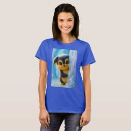 Wuffoo Molli Cute Kawaii Puppy Ice cave T-Shirt