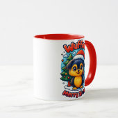 Wuffoo Molli Merry X-mas Kawaii 3D Holiday Tasse (VorderseiteRechts)