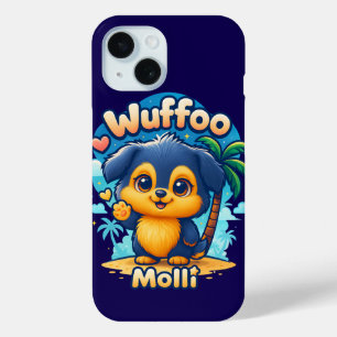 Wuffoo Molli Süßer Kawaii-Welpe Tropeninsel Case-Mate iPhone Hülle