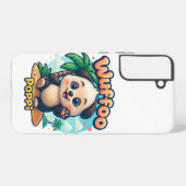 Wuffoo Poppi Cute Kawaii Puppy Tropical Island Samsung Galaxy Hülle (Rückseite (Horizontal))