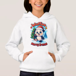 Wuffoo Poppi Merry X-mas Kawaii 3D Holiday Hoodie