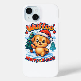Wuffoo Roony Frohe Weihnachten Kawaii 3D Feiertag Case-Mate iPhone Hülle