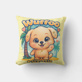 Wuffoo Starssie Kawaii Puppy Tropical Island Kissen