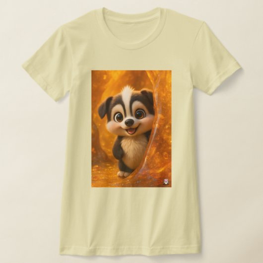 Wuffoo Surffie Cute Kawaii Puppy Amber tee (Ablage )