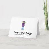 Wuksachi Bridge Holiday Cards Feiertagskarte (Rückseite)