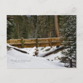 Wuksachi Bridge Postcard Postkarte (Vorderseite)