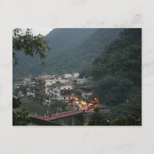 Wulai, Taipei Landkreis, Taiwan Postkarte