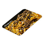 Wulfenit Mineral Foto Magnet (Linke Seite)