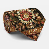 Wulstiges indisches Saree-Foto Krawatte (Gerollt)