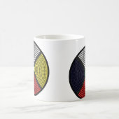 Wulstiges Medizin-Rad Kaffeetasse (Mittel)