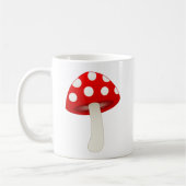 Wulstling Muscaria Pilz-Liebe Kaffeetasse (Links)