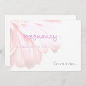 Wunder Babydusche Einladungskarte Einladung (Vorne/Hinten)