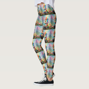 Wunder: Das Rainbow-Unicorn-Eichhörnchen Leggings