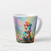 Wunder: Das Rainbow-Unicorn-Eichhörnchen Milchtasse (Rechte Ecke)