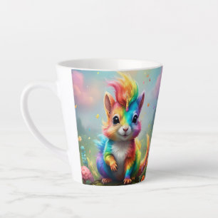 Wunder: Das Rainbow-Unicorn-Eichhörnchen Milchtasse