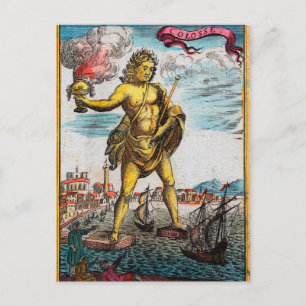 Wunder der alten Welt Postkarte