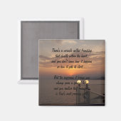 Wunder der Freundschaft Gedicht Magnet (Vorderseite/Rückseite)