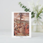 Wunder der Heilung eines starken Lecks durch Tizia Postkarte (Stehend Vorderseite)