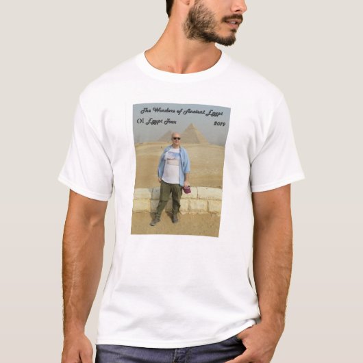Wunder des alten Ägypten 2019 Tour T-Shirt (Vorderseite)
